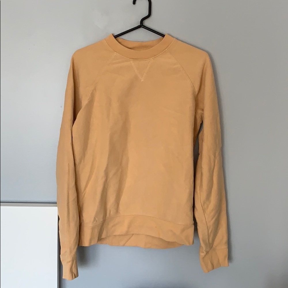 Pacsun LA Hearts yellow crew neck